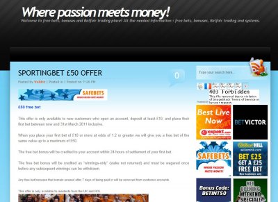Safebets - Where passion meets money