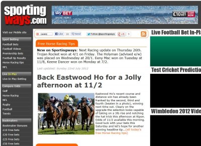Football betting tips