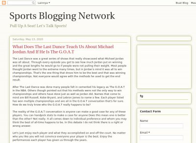Sports Blogging Network